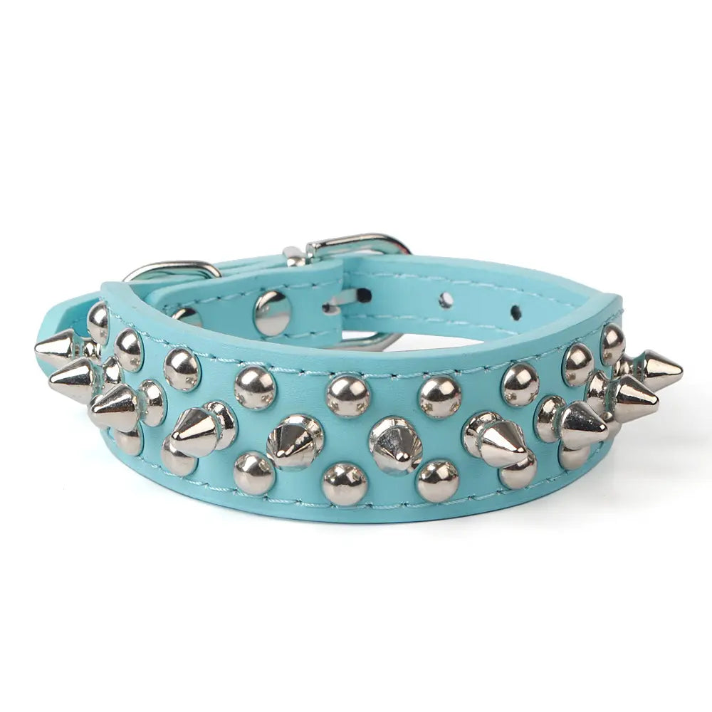 Dog Collar | Spiked Anti-Bite Punk Collar for Medium & Large Dogs | Heavy-Duty & Durable Pet Neck Ring | Cool Design for Doberman, Pitbull, German Shepherd | Fashion Statement for Dogs & Cats