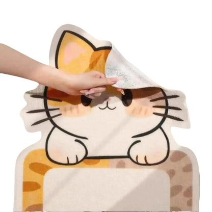 Lovely Wall-Mounted Scratching Board for Cats, Made with Thick, Durable Material to Safeguard Your Furniture, Doors and Glass – a Purr-Fect Play Companion!